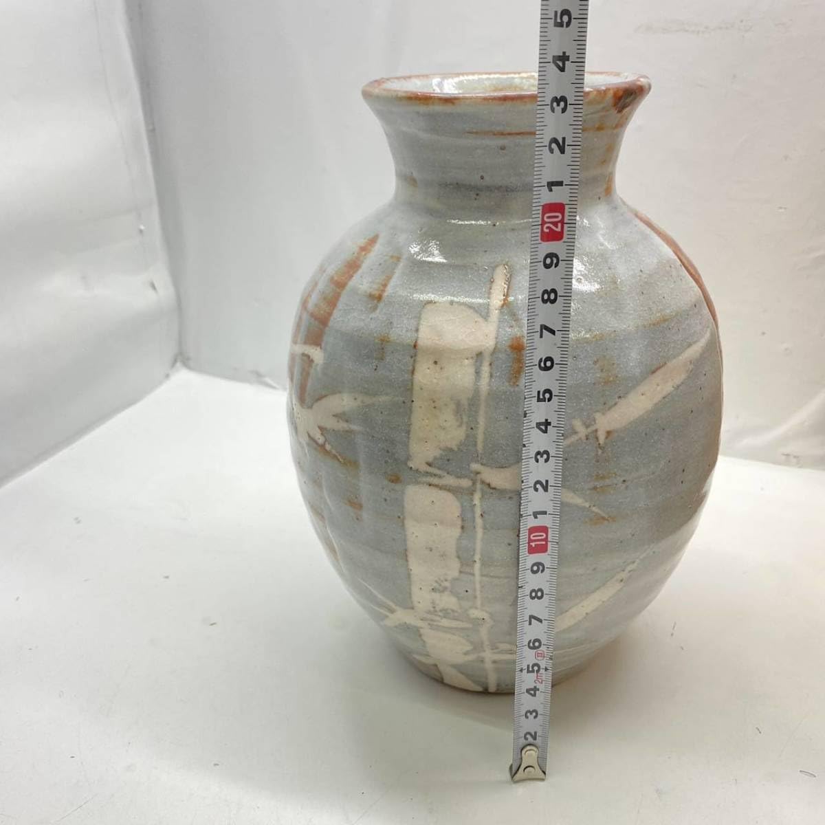 志野花瓶フラワーベース花器花入れアンティーク骨董品